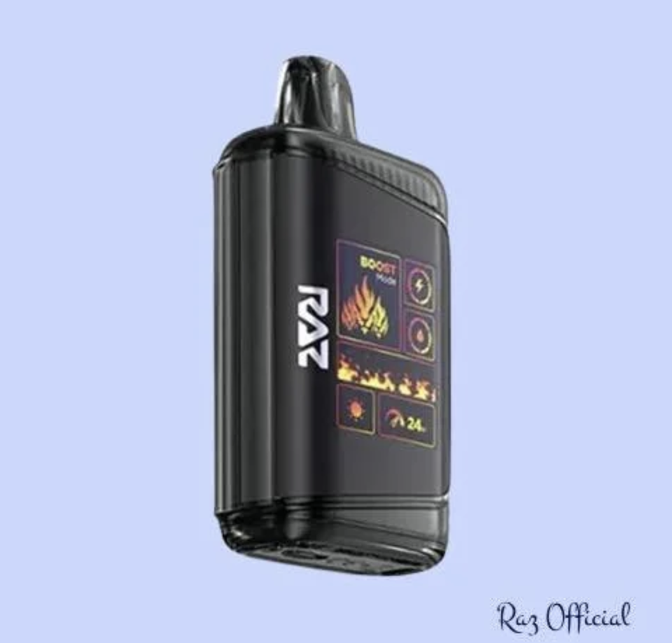 Black & Blue Lime Raz Vape DC25000